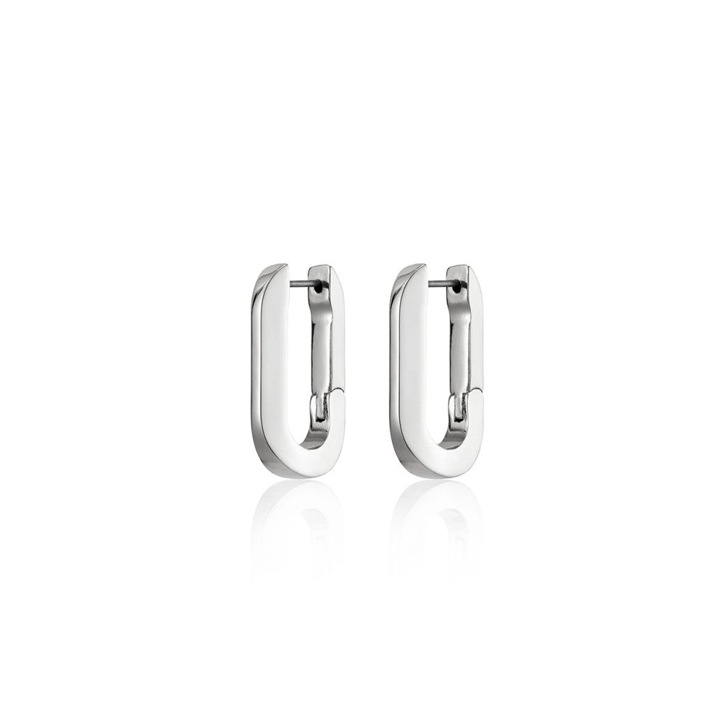 U-LINK EARRINGS (SILVER) - JENNY BIRD