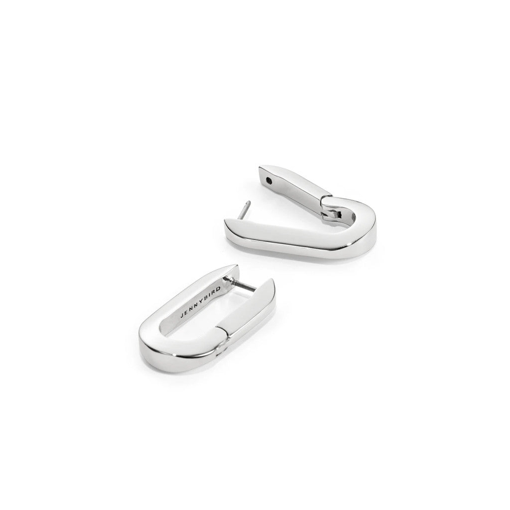 U-LINK EARRINGS (SILVER) - JENNY BIRD
