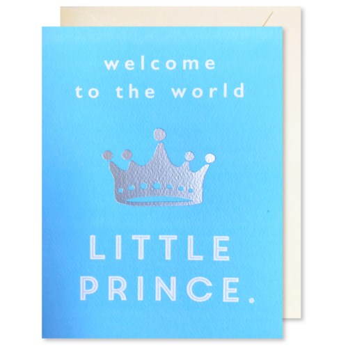 WELCOME TO THE WORLD LITTLE PRINCE - PAPER E. CLIPS