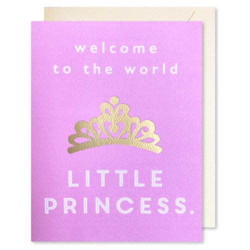 WELCOME TO THE WORLD LITTLE PRINCESS - PAPER E. CLIPS