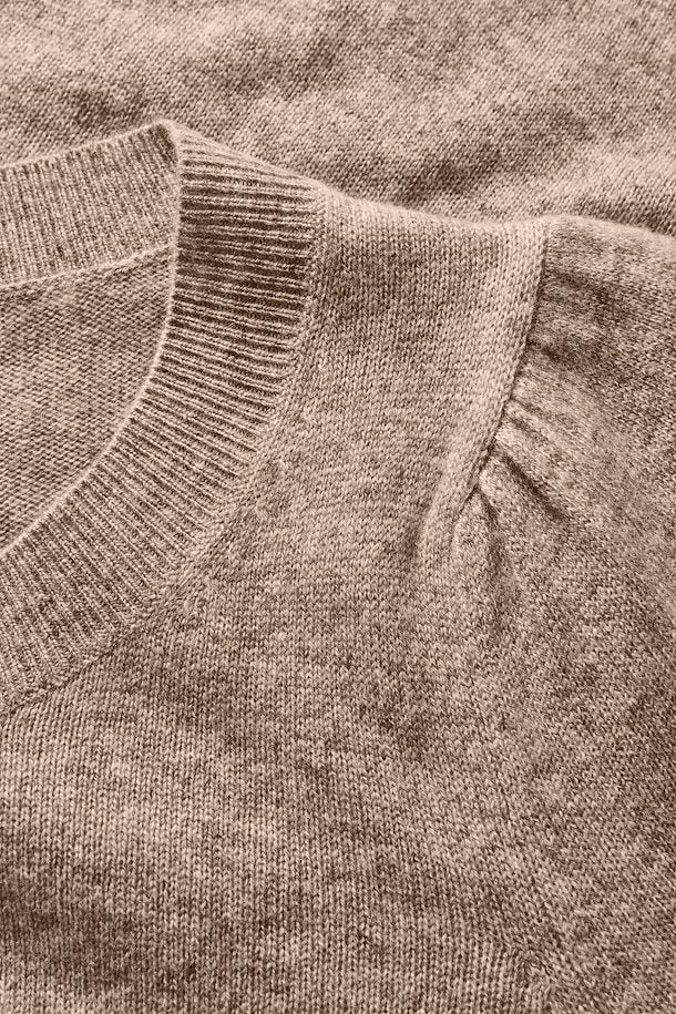 EVINA CASHMERE PULLOVER (CAMEL) - PART TWO