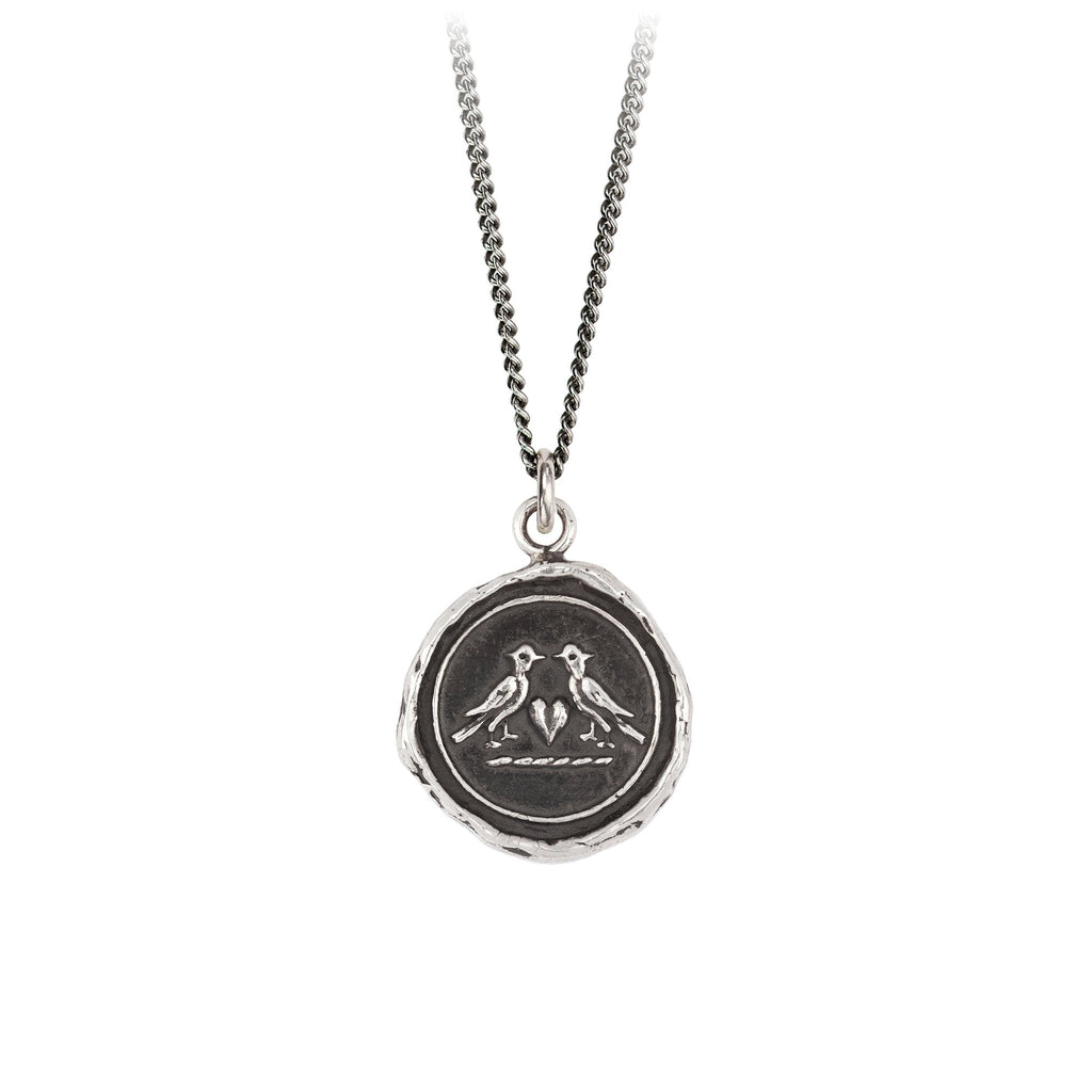 LOVE BIRDS NECKLACE - PYRRHA