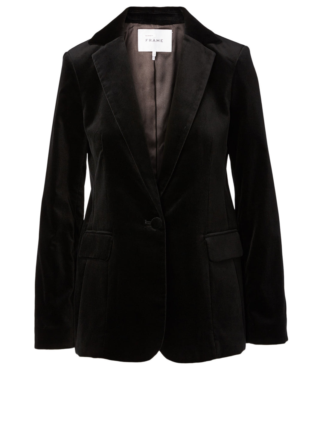 SINGLE BUTTON BLAZER - FRAME