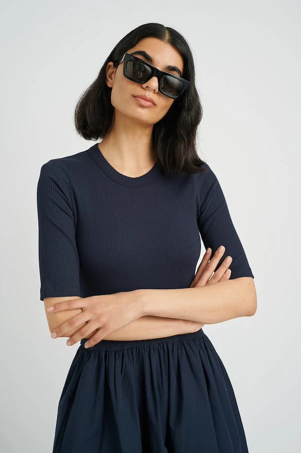DAGNAMA DRESS (MARINE BLUE) - INWEAR