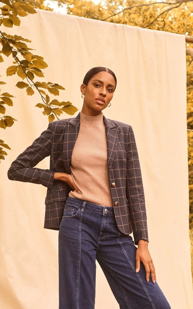 BLAKE MONTEZ CHECK BLAZER - MOS MOSH
