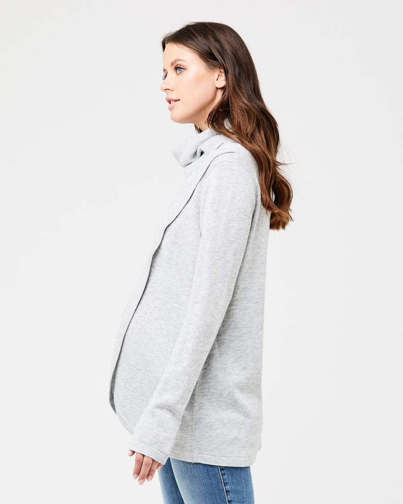 COWL NECK NURSING TOP  - RIPE MATERNITY