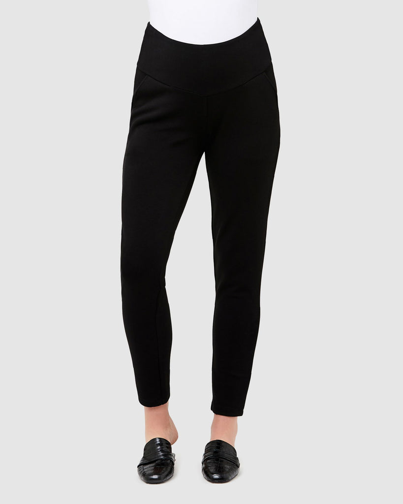 SUPER SOFT SCUBA MATERNITY PANT - RIPE MATERNITY