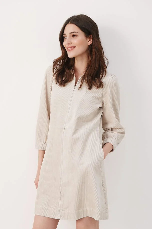 EYVOR CORDUROY DRESS (PERFECTLY PALE) - PART TWO