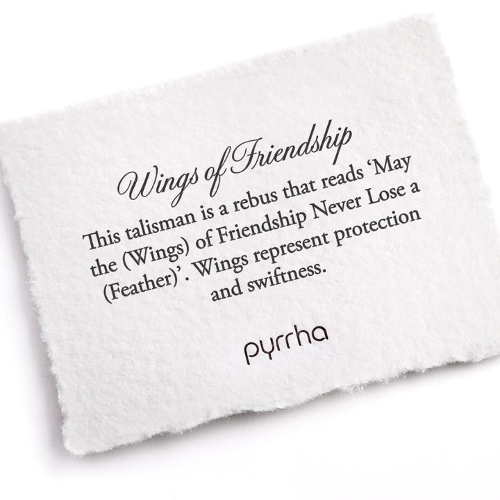 WINGS OF FRIENDSHIP NECKLACE - PYRRHA