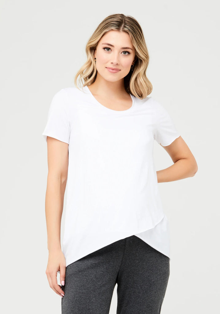 RAW EDGE NURSING TOP - RIPE MATERNITY