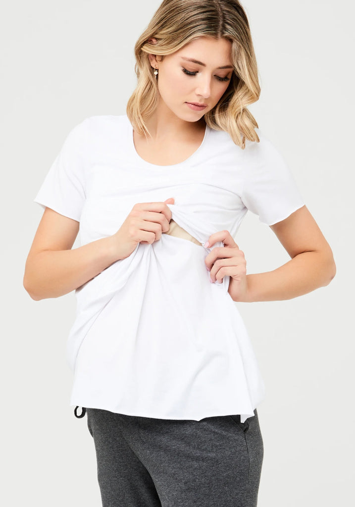 RAW EDGE NURSING TOP - RIPE MATERNITY