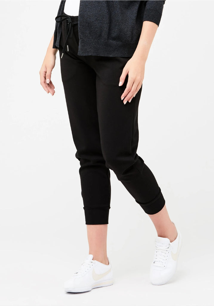 SUPER SOFT SCUBA JOGGER (BLACK) - RIPE MATERNITY