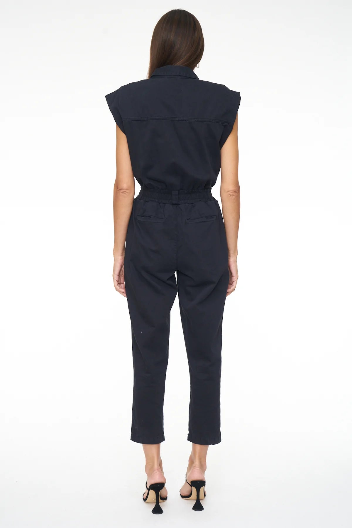 ROSIE SHOULDER PAD JUMPSUIT PISTOLA
