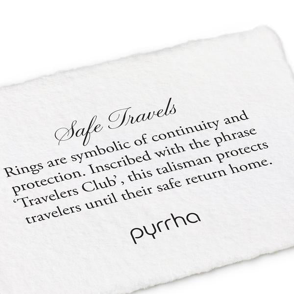 SAFE TRAVELS NECKLACE (18") - PYRRHA