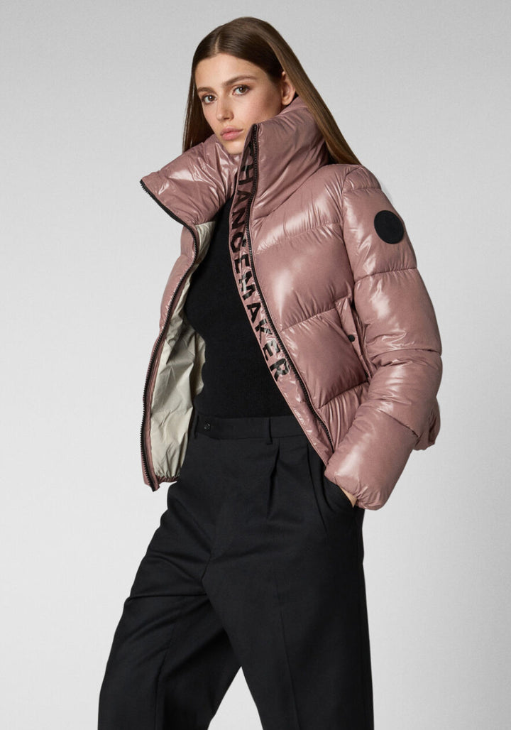 ISLA PUFFER JACKET (WITHERED ROSE) - SAVE THE DUCK