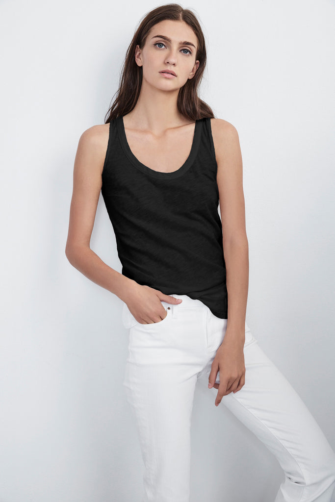 JOY TANK (BLACK) - VELVET