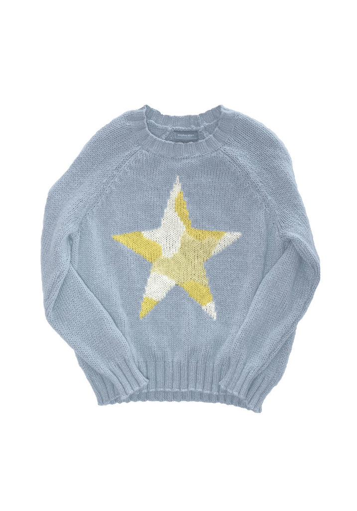 CAMO STAR RAGLAN CREW - WOODEN SHIPS